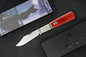 NEW Jack Wolf Gateway Barlow - Red Bone Handle/ Nickel Silver/ Sandvik 14C28N
