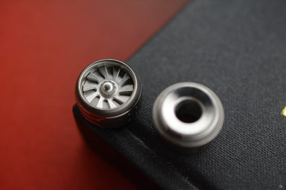 CUSTOM RARE Aero Engine Screw In Bead - Titanium