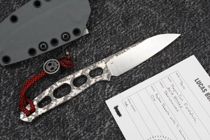 CUSTOM Burnley Tern - MagnaCut /Field Wash Acid Etched Skeletonized w/ Sheath