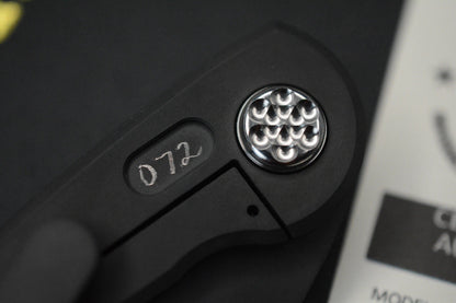 CUSTOM DSK Tactical Mini VX 3” - Black PVD CP / Milled Ti Handles SN 72 Of 100
