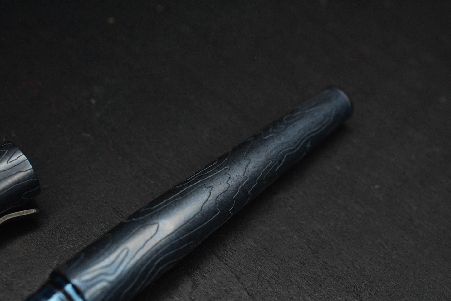 RARE Fellhoelter x Triple Aught Design M22 Pen/ Felt Tip Ti Ano Stone Design