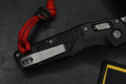 NEW Microtech MSI MINI Proof Run Low SN 008 - SW M390K / Black Aluminum Frag
