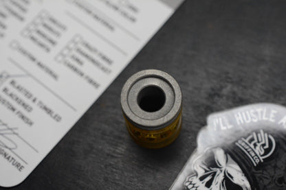 NEW Griffin Combat Moab V2 Ultem / Blasted & Tumbled Ti Bead Re Playge Microtech