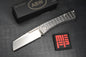 NEW American Blade Works EXC Slipjoint - Frag Ti Hdle / MagnaCut w/ MEFP Patch