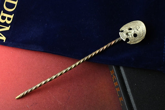 RARE Junkyard Alchemist Cocktail Skewer - Silver / Bronze Re Monkey Edge