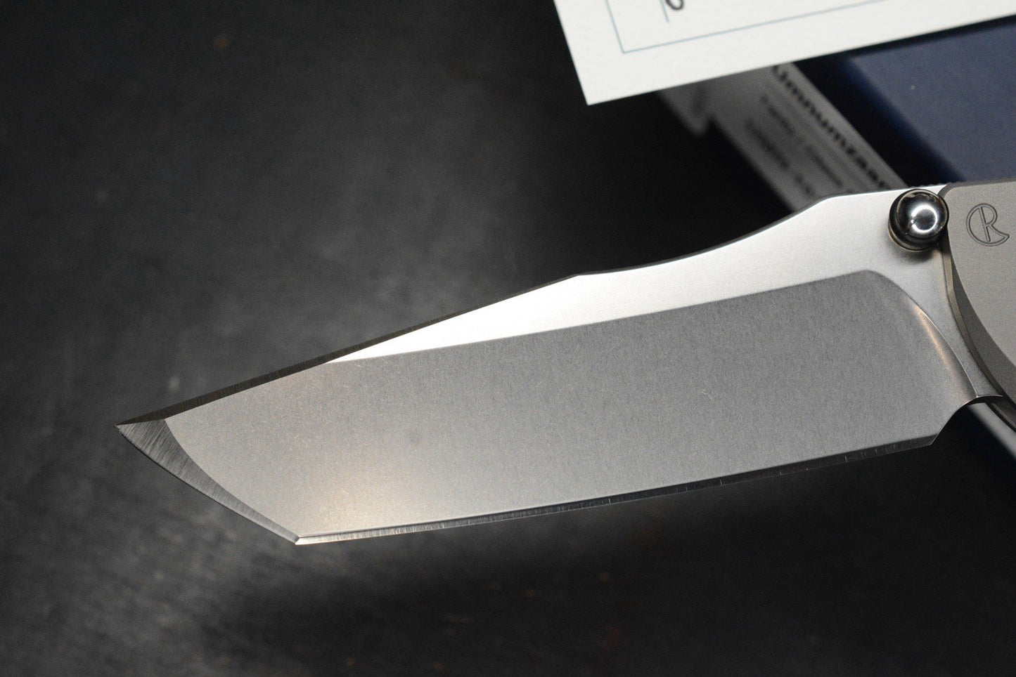 NEW Chris Reeve x Monkey Edge Umnumzaan - Glass Blasted Frag / Tanto Magnacut