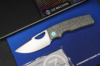 NEW Oz Machine Co Roosevelt Standard - Dark Mag Scales / Teal Accents / MagnaCut