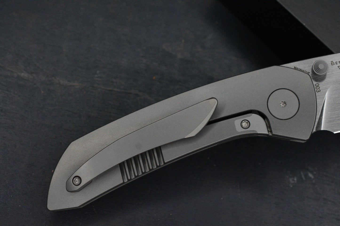 RARE Dalibor Bergam Asgard Integral Ti Handle/ Magnacut 1st Production Run SN 03