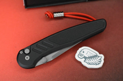 RARE Protech x Peace Neighbor Avalon - Stonewash Magnacut 4.25” Manual Button