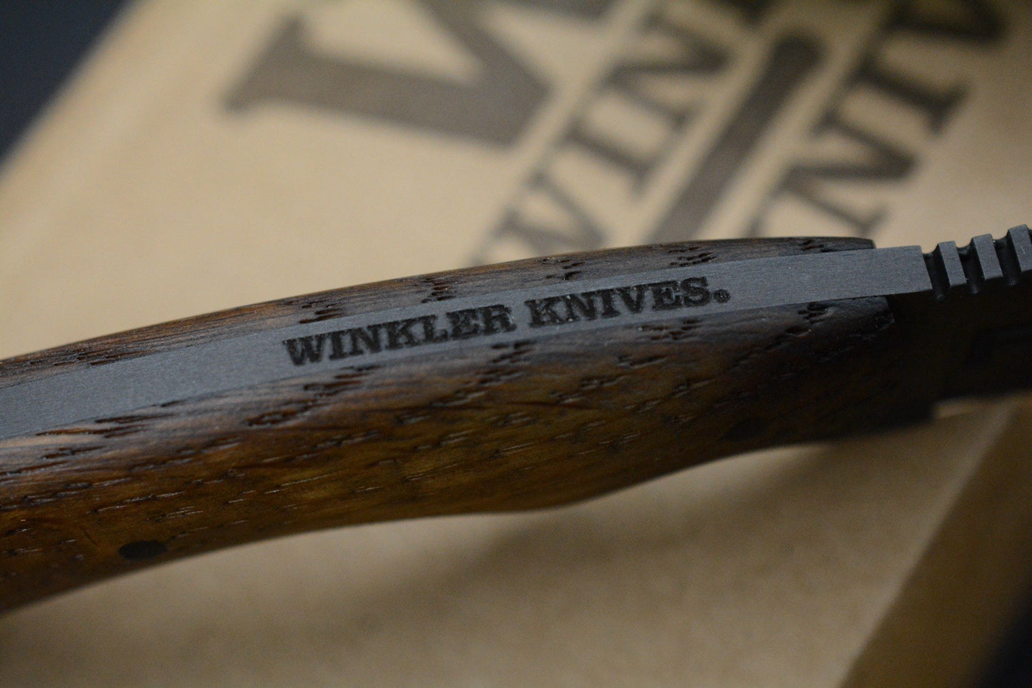 RARE++ Winkler x Houin Field Ethos Sweet T White Oak Handle / DP 3.5”w/ Ti Bead