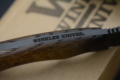 RARE++ Winkler x Houin Field Ethos Sweet T White Oak Handle / DP 3.5”w/ Ti Bead