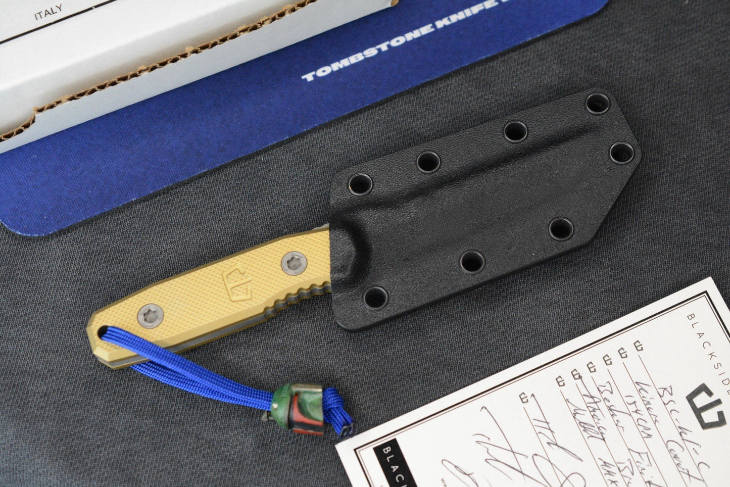 RARE BLACKSIDE Customs Kimura Covert w/ Brass Handles & Ghost Beskar