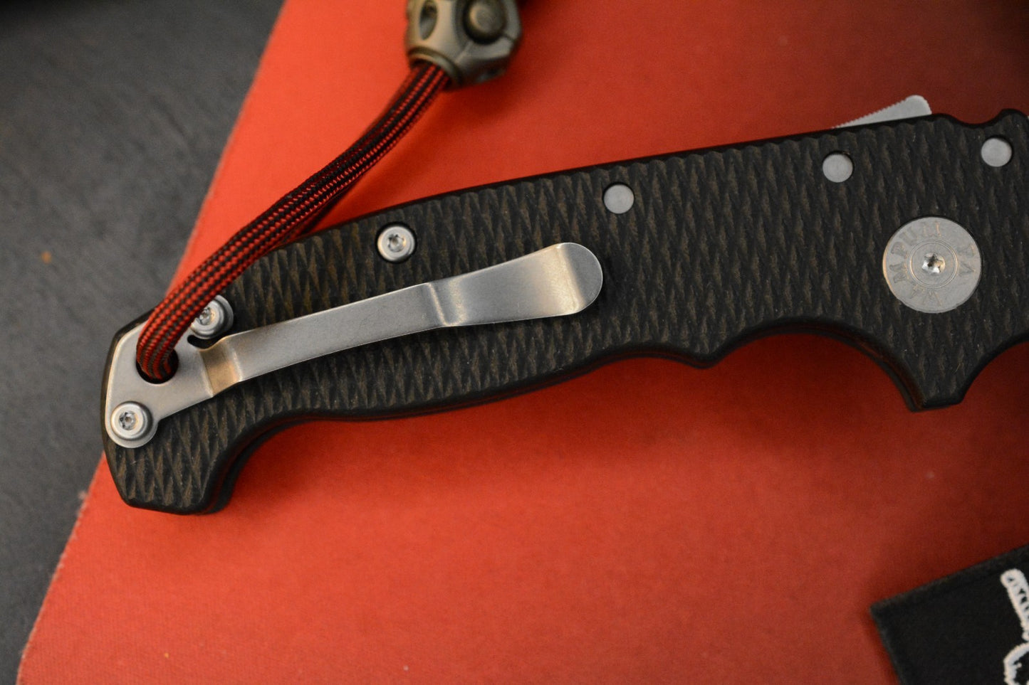 NEW Demko USA Made (Full Width) AD20 Butcher Magna Black G-10 w/ CKF Bead