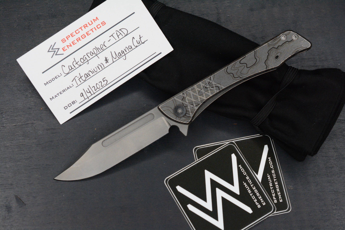 NEW Triple Aught Design x SE Streamlined Cartographer Topo Ti/Magnacut Blade TAD