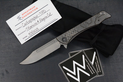 NEW Triple Aught Design x SE Streamlined Cartographer Topo Ti/Magnacut Blade TAD