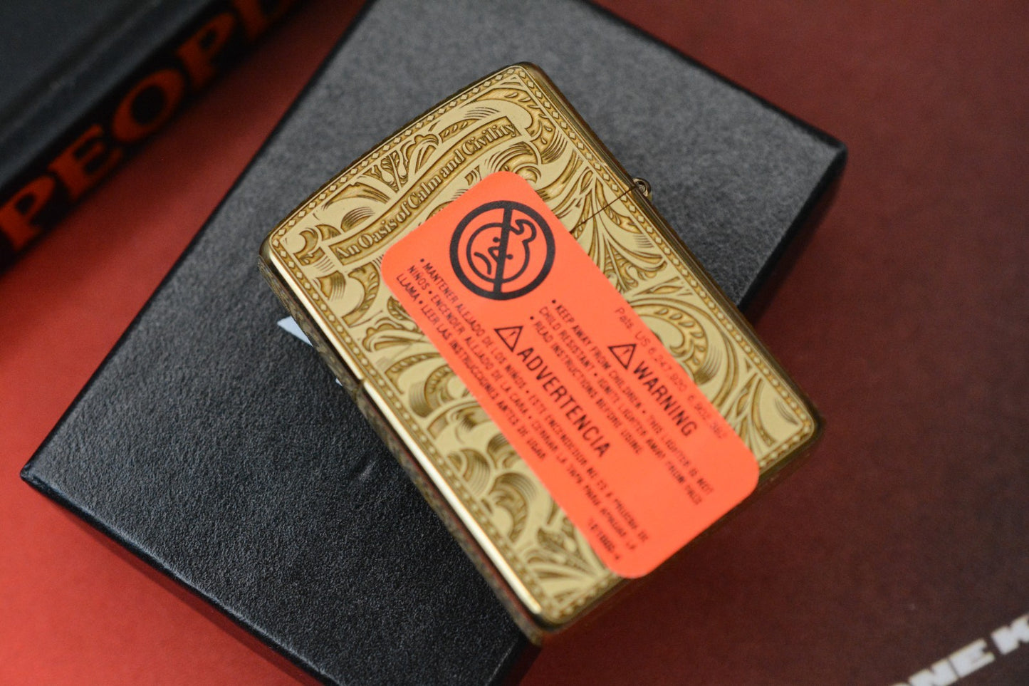 RARE Zippo John Wick Special Edition Continental Hotel Good Plated Lighter