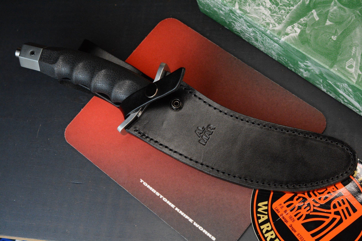 RARE++ Al Mar Warrior Fixed Blade- 1980s Complete w/ Original Packaging