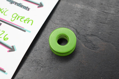 NEW Salt & Peppa Pixie Bead - Toxic Green G10