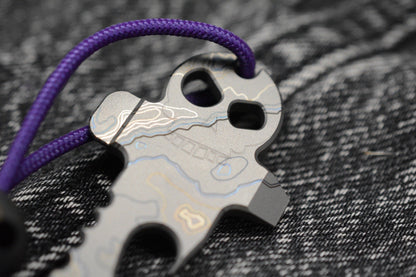 NEW Triple Aught Design Skeleton Key V4 TAD TOPO Design G5 Titanium Pry Bar