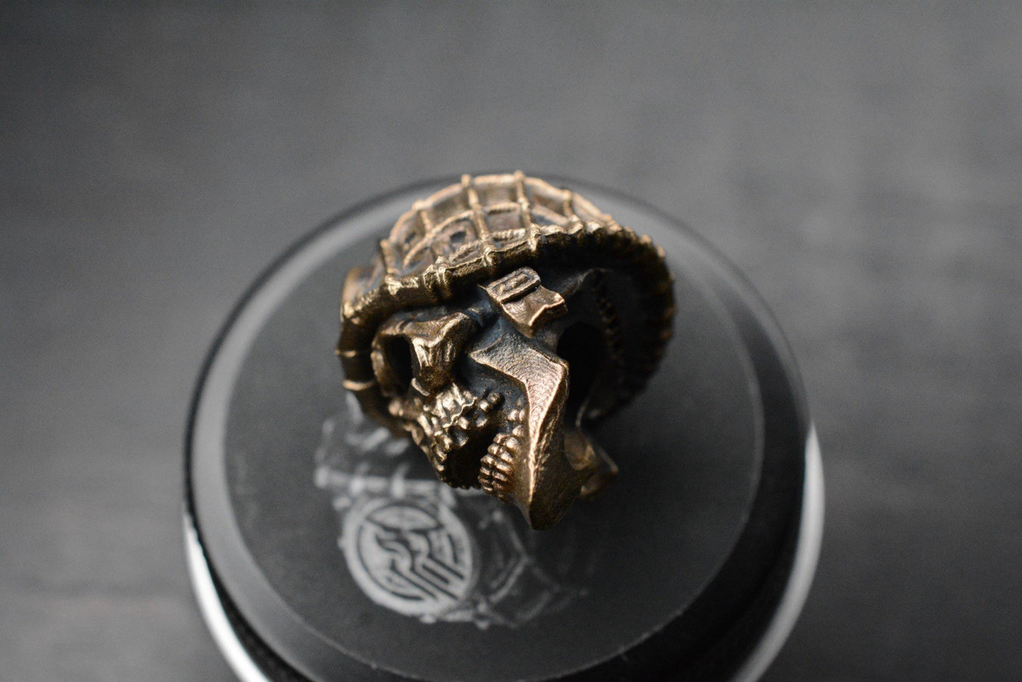 NEW Griffin Combat Dead Sergeant - Brass Skull Bead - Hi Detail