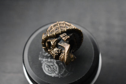 NEW Griffin Combat Dead Sergeant - Brass Skull Bead - Hi Detail