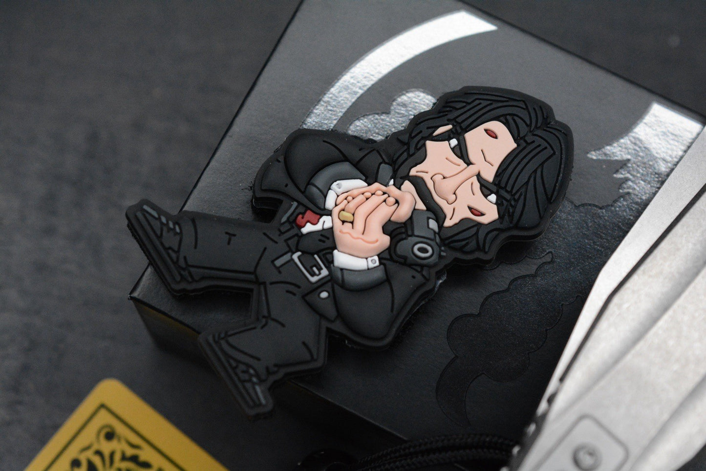 NEW Microtech Socom Delta RAM-LOK Ti/ SPEARPOINT M390 w/ John Wick Pack & Bead