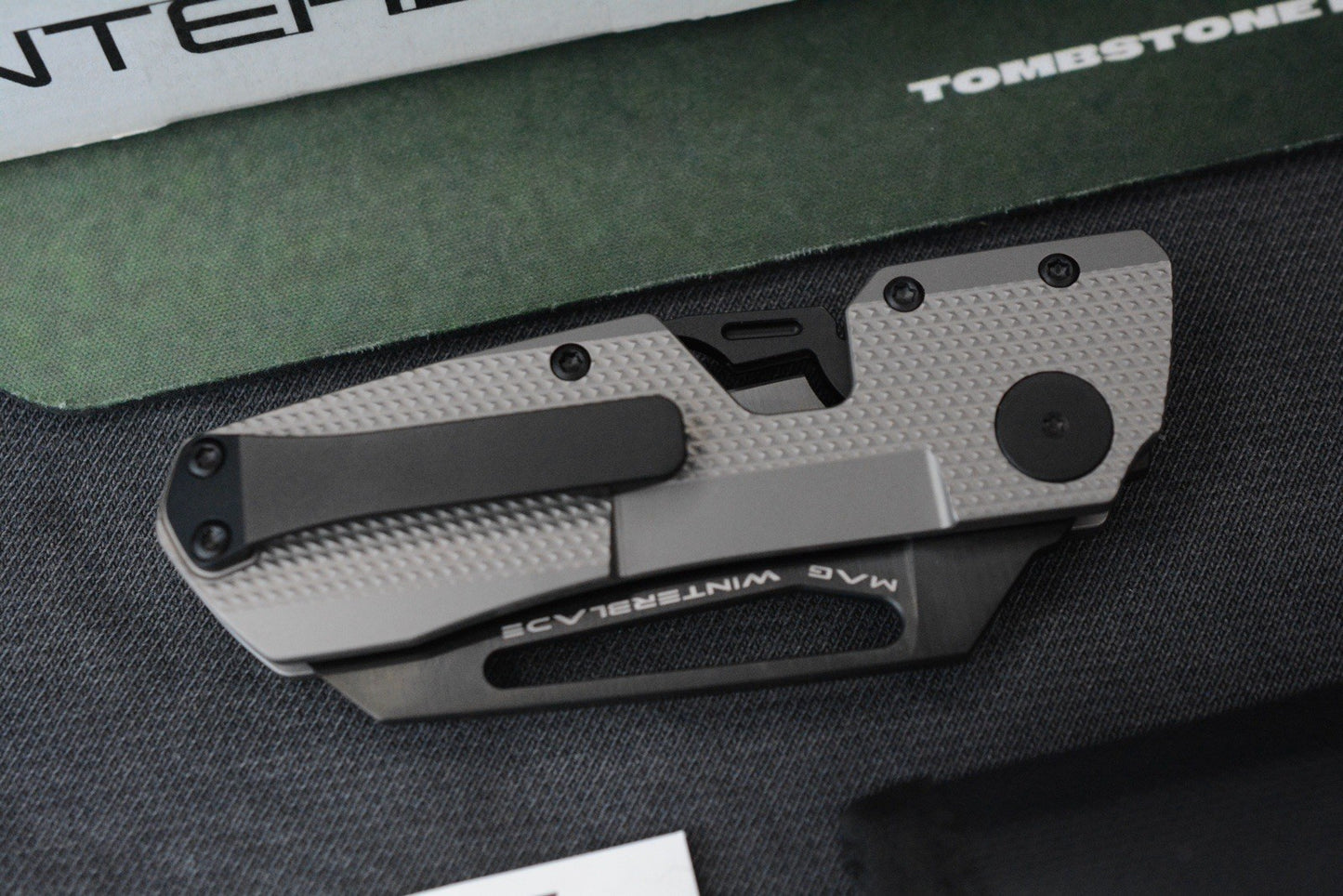 NEW Winterblade Factor B4 Natural Diamond Ti / Black DLC Magnacut & Accents
