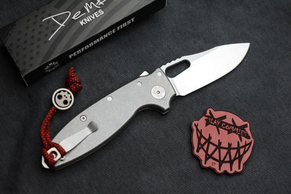 RARE Demko AD20 Shark-A-Tac - MagnaCut Two Tone / Smooth Ti w/ Spike GB & Bead