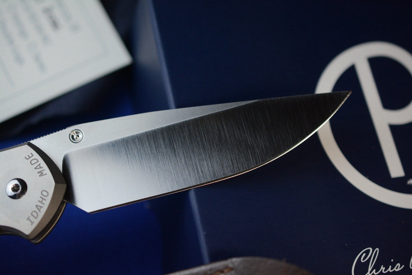 RARE Chris Reeve Large Sebenza 31 Annual 2026 Leopard Wood / Magnacut