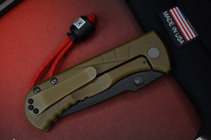RARE ++ Les George Talos - DLC FDE Handle/ Black DLC Magnacut w/ Poison Bead