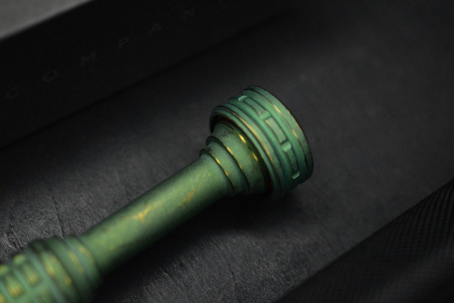NEW Griffin Combat MKII Bit Driver - Vintage Green Ano Titanium Custom Finish