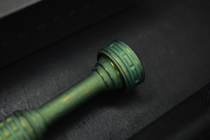 NEW Griffin Combat MKII Bit Driver - Vintage Green Ano Titanium Custom Finish