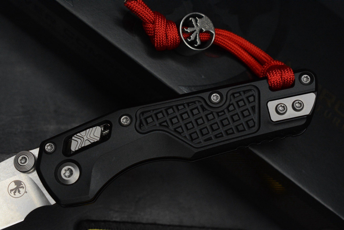 NEW Microtech MSI MINI Proof Run Low SN 008 - SW M390K / Black Aluminum Frag