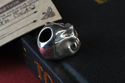RARE Starlingear .925” Silver “RAZORTOOTH” Series 3 Bead w/ COA Re Playge