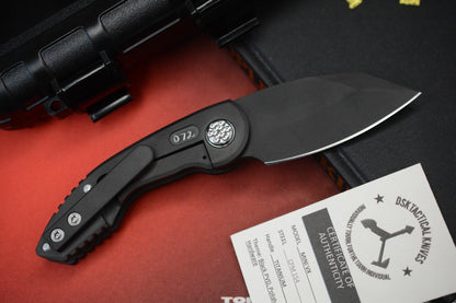 CUSTOM DSK Tactical Mini VX 3” - Black PVD CP / Milled Ti Handles SN 72 Of 100
