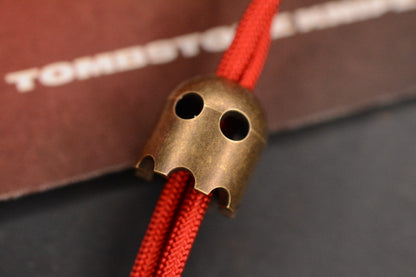 RARE Vintage ZF Creations PAC-Man Ghost Brass Bead - Large Re Playge Microtech