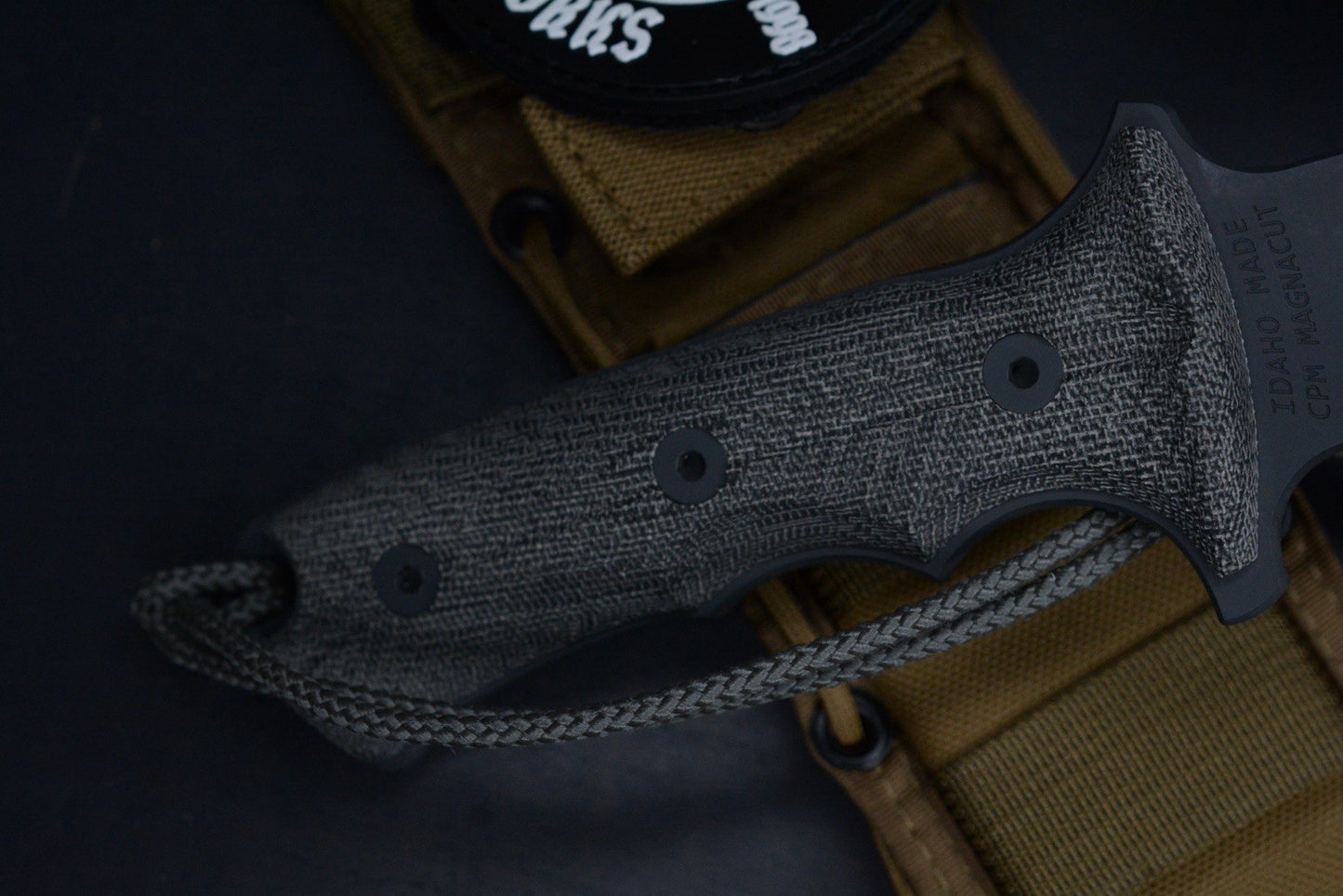 NEW Chris Reeve Green Beret MAGNACUT -Non Serr. w/ Tombstone Bead & TKW Patch