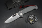 RARE Demko USA MG AD20 - Grey G-10/ Clip Point CPM3V Slotted w/ Black Ti Bead