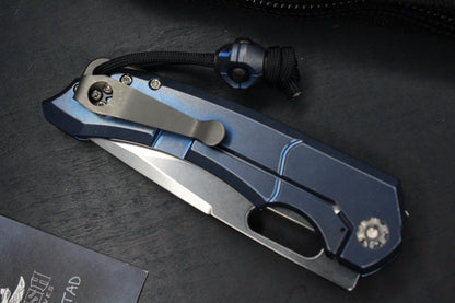 RARE Dervish x Triple Aught Navajo Triple Fuller Blue Ano - Magnacut w/ CMW Bead