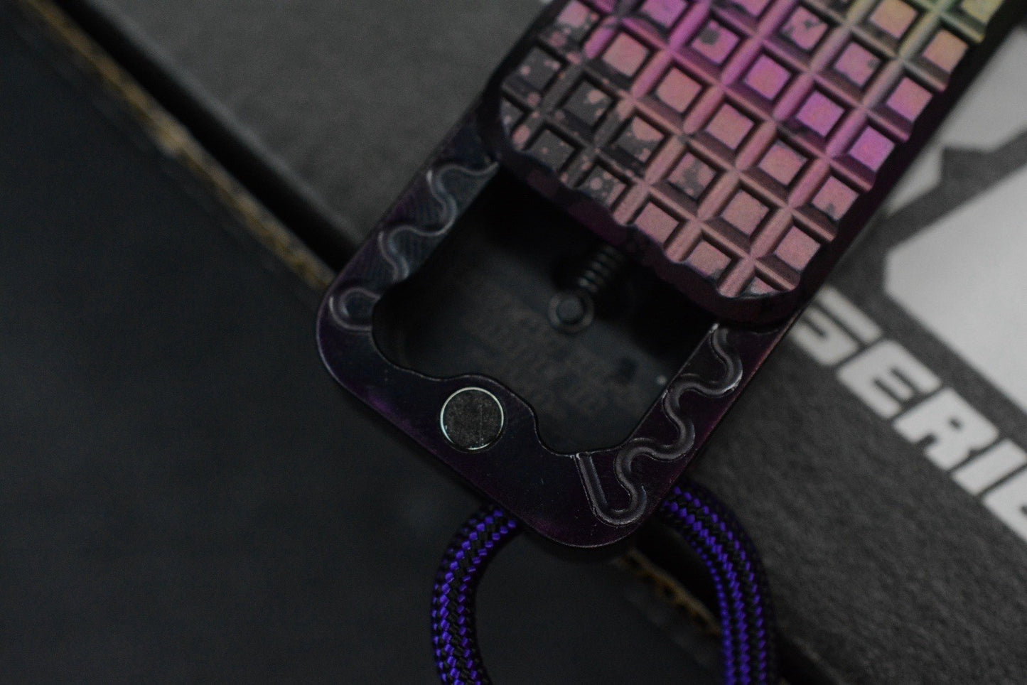 RARE Rivery MFG x Monkey Edge Frag Pattern - Gradient w/Custom Bead & MEFP Patch