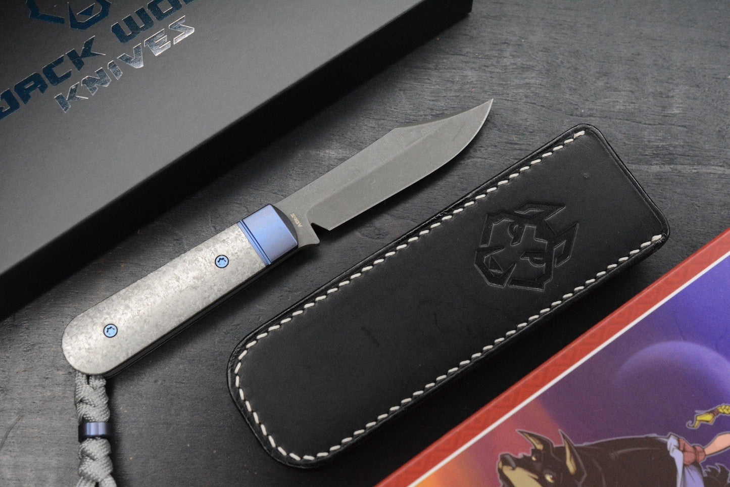 NEW Jack Wolf x Melissa Miller - Blackwoods FIXedc Crystalized Ti/ S90V CP