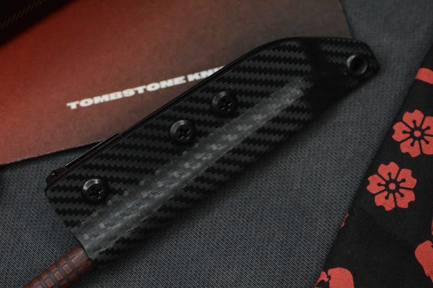 RARE Microtech TAC-P PVD “Ltd Ed. Deadpool Spike” Apocalyptic Red w/ DP Pack