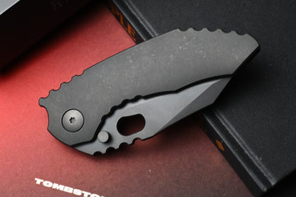 RARE Dalibor Bergam Draco - Black DLC Ti / Black DLC S90V w/ Add. Hardware