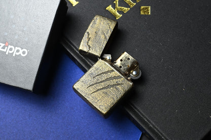 RARE CUSTOM ZIPPO x Marvels Wolverine - Brass Lighter
