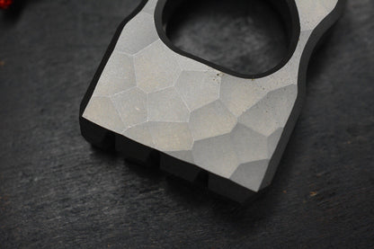 NEW Urban EDC x CadLab Bump Bottle Opener Titanium w/Radiator Bead