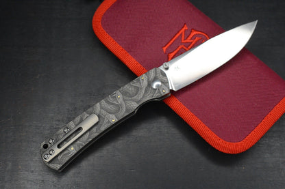 CUSTOM 1 Of 1 Monterey Bay Knives Old Guard Engraved “Circle Of Snakes Grafx”