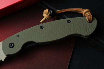 NEW Spyderco x REC EXC Paramilitary 2 - OD Green G10 / CTS 240P w/ TKW Bead