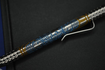 NEW Starlinger x Ti2 Design x Monkey Edge Techliner Pen - Titanium America 250
