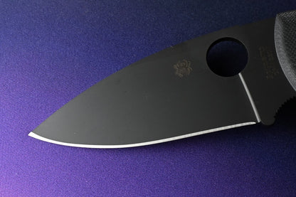 NEW Spyderco Manix 2 XL - Black G10 / Black S30V USA MADE w/ Poison Bead