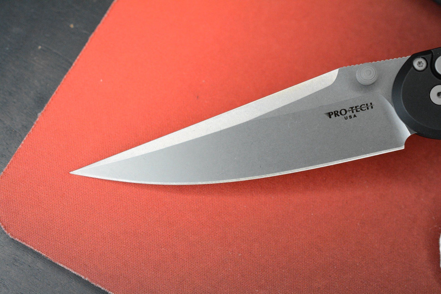RARE Protech x Peace Neighbor Avalon - Stonewash Magnacut 4.25” Manual Button